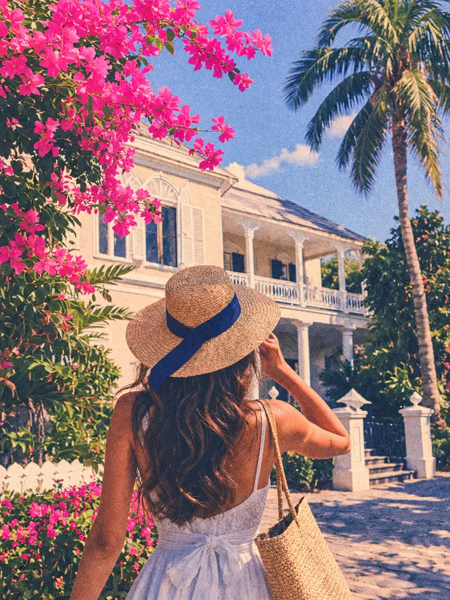 Blick auf das Devon House